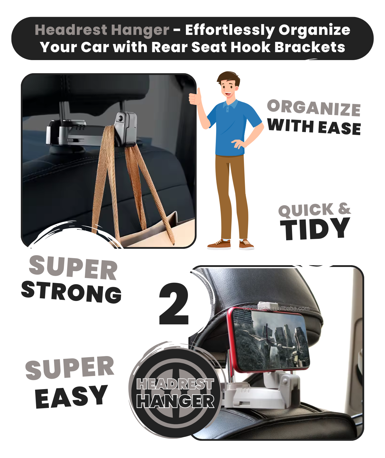 Headrest Hanger